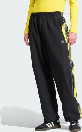 adidas Originals Mens LOOSE CUTLINE TRACK PANTS - Black - Size X-Large