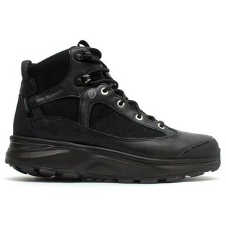 Joya Montana PTX Leather Textile Womens Ankle Boots - Black II - Size:UK 4.5