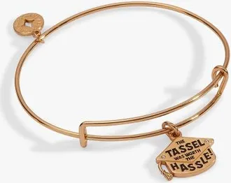Alex and Ani The Tassel Was Worth The Hassle Charm Bangle in Gold at Nordstrom