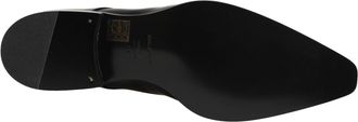 Dolce & Gabbana Womens Black Leather Lace Up Derby Dress Shoes Calf