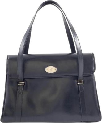 Gucci Pre-owned Handbags, female, Black, Size: ONE SIZE Pre-owned Vintage Shoulder Tote Bag