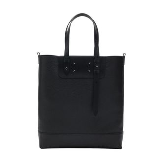 Maison Margiela Tote Bags, male, Black, Size: ONE SIZE Vertical Shopping Bag