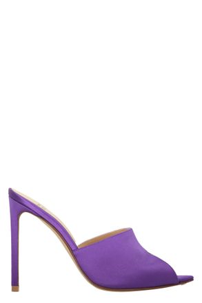 Francesco Russo Leather Mules