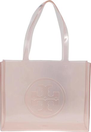 Tory Burch Small Ella Clear Tote - Dames - Shoppers - Roze - ONE Size - Tassen