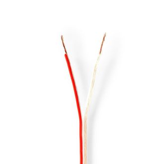 Nedis Cable De Altavoz 2x 075 Mm2 100 M Carrete