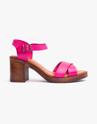 Hush Puppies Womens Hush Puppies GEORGIA Womens Sandals Pink - Size: 4