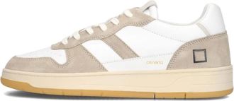 D.A.T.E. D.a.t.e., Heren, Schoenen, Wit, Maat: 41 EU Leer