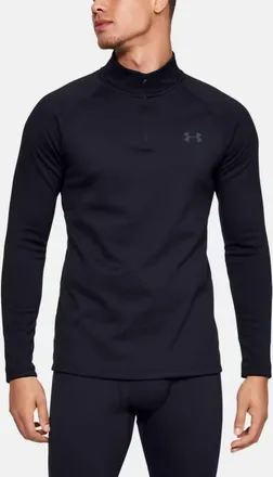 Under Armour Base 4.0 1/4 Zip Top In Black