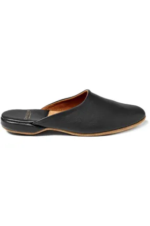 Derek Rose Morgan Leather Slippers
