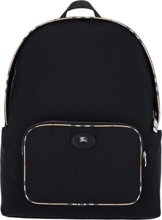 Burberry Zaino Con Finiture Check