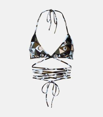 Pucci Top bikini Occhi
