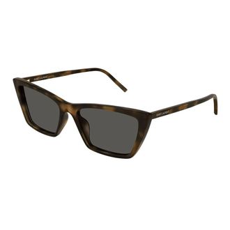 Saint Laurent Sunglasses, unisex, Brown, Size: 54 MM SL 737 Mica Thin