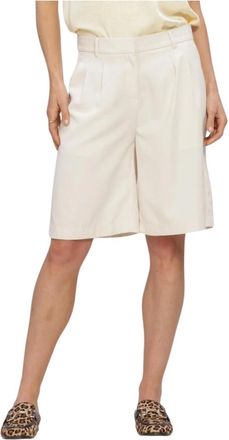 Envii Dames, Korte broeken, Beige, Maat: XL Viscose