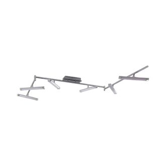 Lindby L&aacute;mpara De Techo Led pilou En Plateado Metal - Lindby