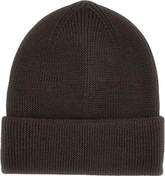 Pas Normal Studios Off-Race Wool Knit Cap - Heren - Hoeden - Bruin - ONE Size - Wol - Accessoires