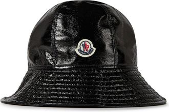 Moncler Bucket hat met logopatch