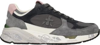Premiata Mased 8513 - Dames - Sneakers - Grijs - 40 EU - Nylon - Schoenen