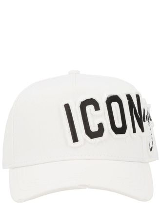 Dsquared2 ICON Raised Lettering Baseball Hat