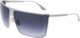 Victoria Beckham Womens VB249S-6512040 VB249S 65 6512040 Sunglasses - Silver Metal - One Size
