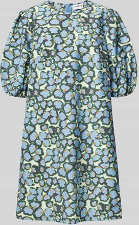 Jake*s Casual Minikleid mit Puff&auml;rmeln in Sky, Gr&ouml;&szlig;e 34