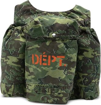 Gallery Dept. Camouflage-print Vest-style Backpack