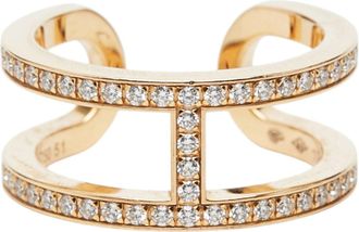 Herm&egrave;s Yellow Gold (18K) Band Ring (Pre-Owned)