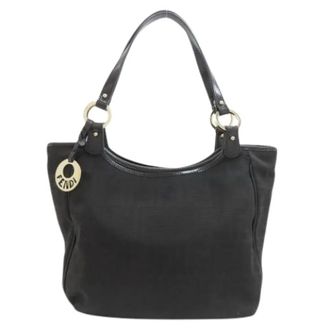 Fendi Pre-owned Shoulder Bags, female, Black, Size: ONE SIZE Pre-owned Zucca Tote Bag