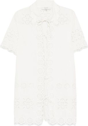 Sea New York Floral Lace-up Beach Dress