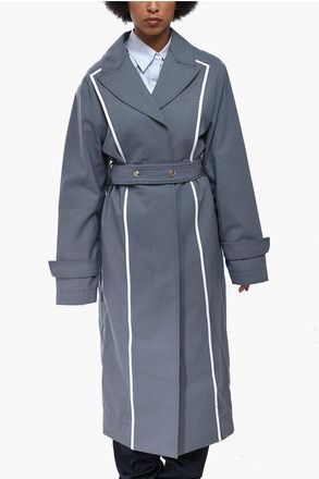 Off-white Coat FORMAL with Contrast Details size 40