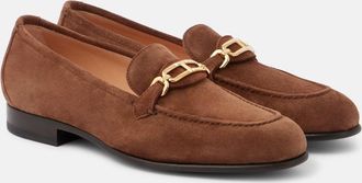 Tom Ford Mocassini Whitney in rafia e pelle