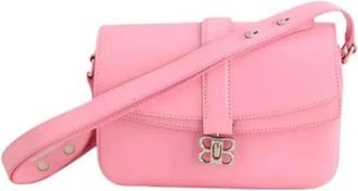 Balenciaga Pre-owned Vintage Leren Crossbodytas - Dames - Vintage Schoudertas - Roze - ONE Size - Leer - Vintage