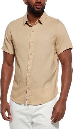 Onia Standard Linen-Blend Shirt
