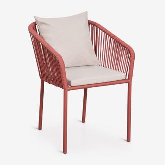 Sklum Pack De 2 Sillas De Comedor Con Reposabrazos En Cuerda Trenzada Arhiza Classic Sklum