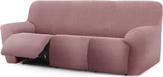 Eysa Funda de sofá relax extensible 3 plazas x 3 rosa 200 - 260 cm