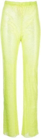 Santa Brands Diamond Pants - Dames - Wijde Broeken - Groen - M/L - Katoen - Broeken