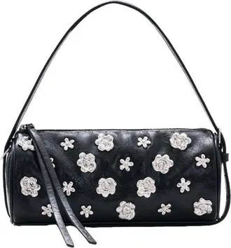 Desigual Small Faux Leather Shoulder Bag in Black at Nordstrom