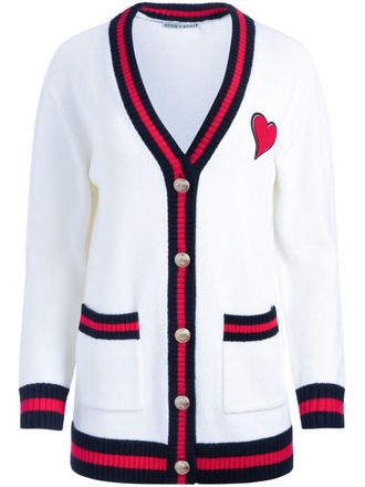 Alice & Olivia Bradford cardigan - Neutrals