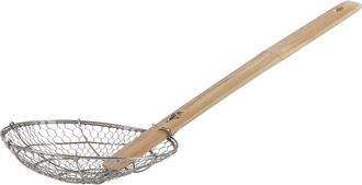 Joyce Chen Stainless Steel Spider Strainer, 7-Inch in Bamboo at Nordstrom