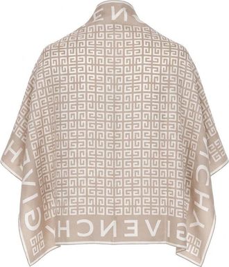 Givenchy Womens Bicolor Silk Scarf