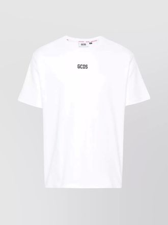 GCDS regular fit crew neck short sleeve t-shirt