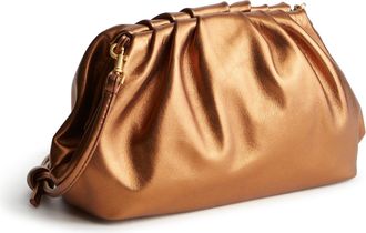 Vera Bradley Outlet Leather Taber Dumpling Bag