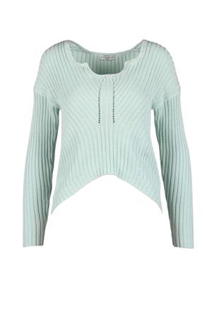 Ballantyne Cropped Mint Green Sweater