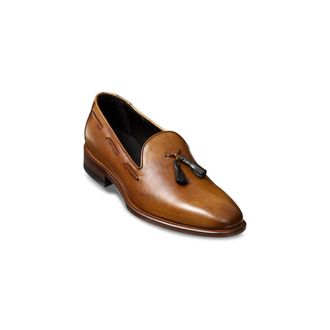 Paul Fredrick Ethan Tassel Loafer in Chestnut at Nordstrom, Size 12