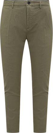 Department Five Green Slim Chino Trousers