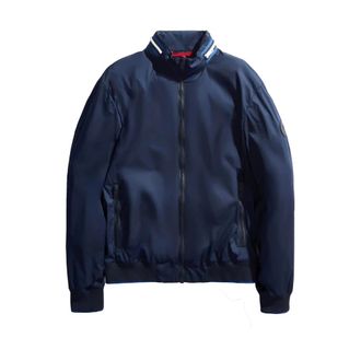 Fay Bomber Jackets, male, Blue, XL, Wind Jacket