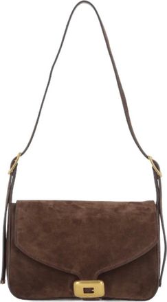 Balenciaga Medium Clicca Schoudertas - Dames - Schoudertassen - Bruin - ONE Size - Leer - Tassen