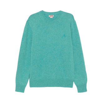 Baracuta Shetland Crewneck - Knitwear - Hombre - Verde - XL