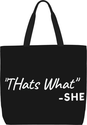 Generic Women Handbag Thats What She Said Womens Tote Bag Fashion Reusable Shopping Bags, For Work, Wedding, Swim, Graduation, Birthday