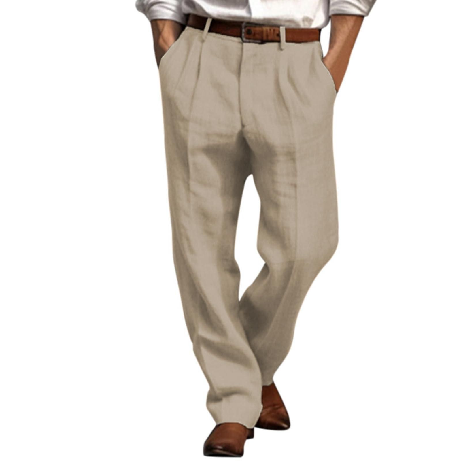 Herren Sommer Shorts - Einfarbige Freizeit Hose 7/10 Länge