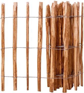 vidaXL Staccionata in Legno di Nocciolo 90x500 cm - Vidaxl